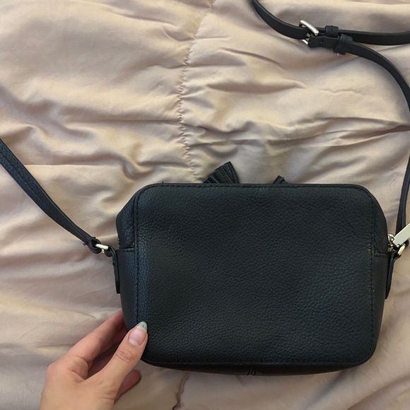Kate Spade Black Textured Crossbody Bag - Picture 5 of 8